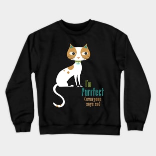 Purrrfect Crewneck Sweatshirt